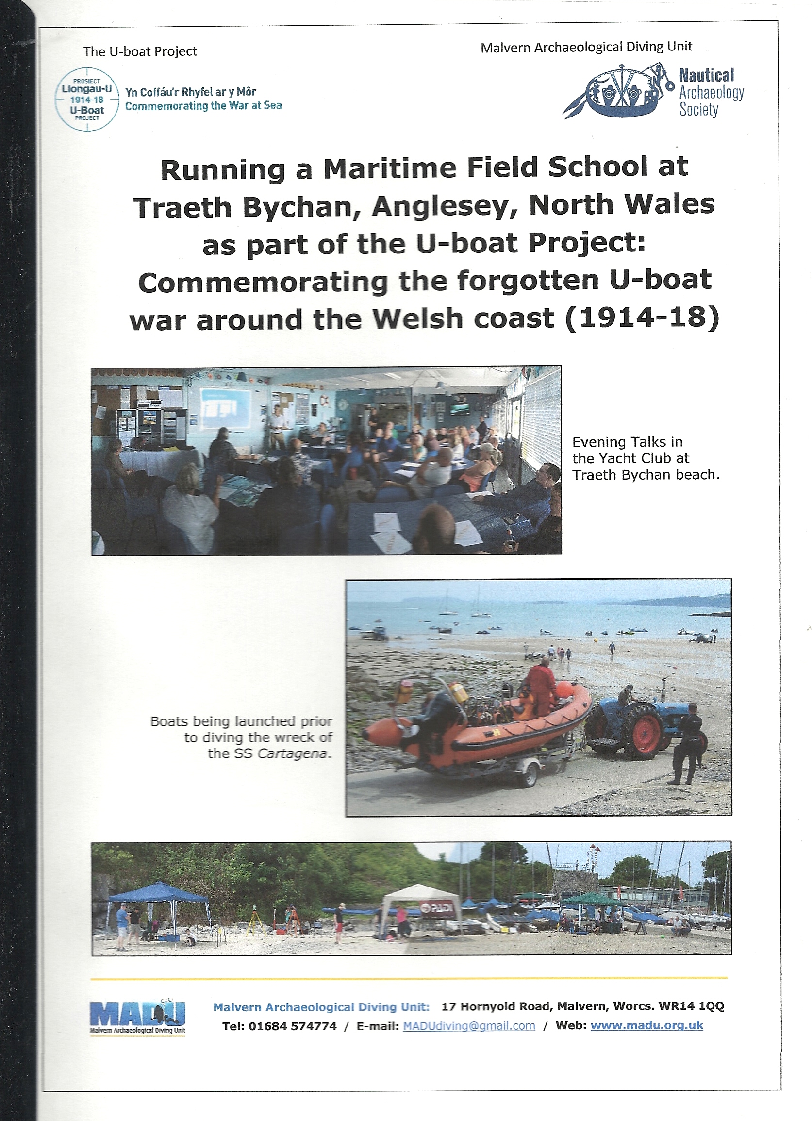 2018 U-boat Project Field School